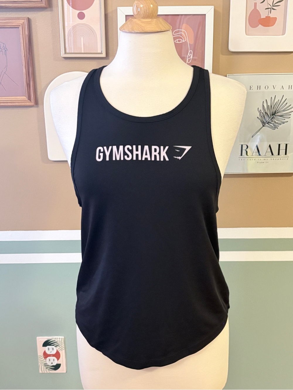 Gymshark Mesh Detail Tank Top